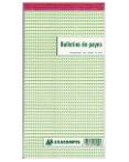 CARNET DE 50 BULLETINS