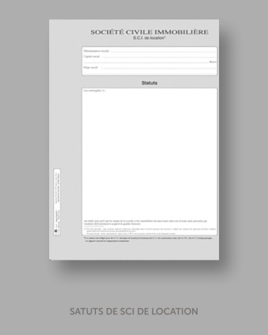 STATUTS DE SCI DE LOCATION