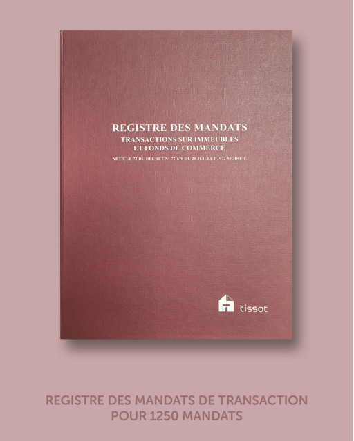 REGISTRE DES MANDATS DE TRANSACTION