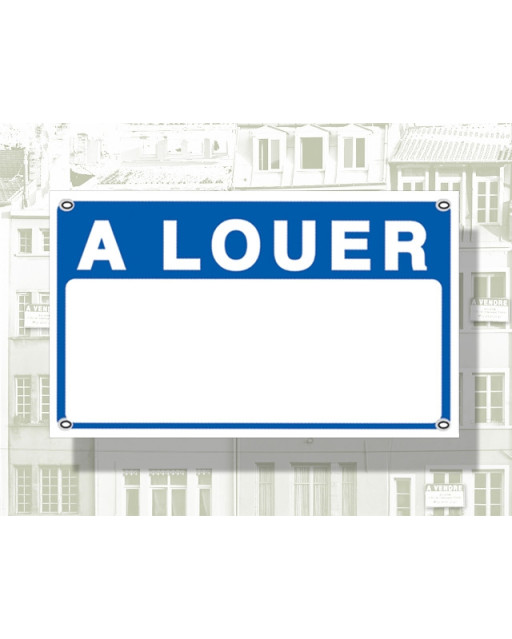 Panneau mention "A louer"